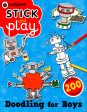 Doodling For Boys: Ladybird Stick And Play Activity Book Online Sale