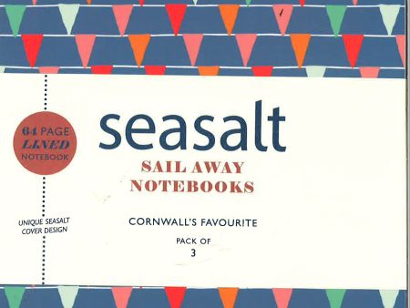 Seasalt: Sail Away Notebooks (Pack Of 3) Sale